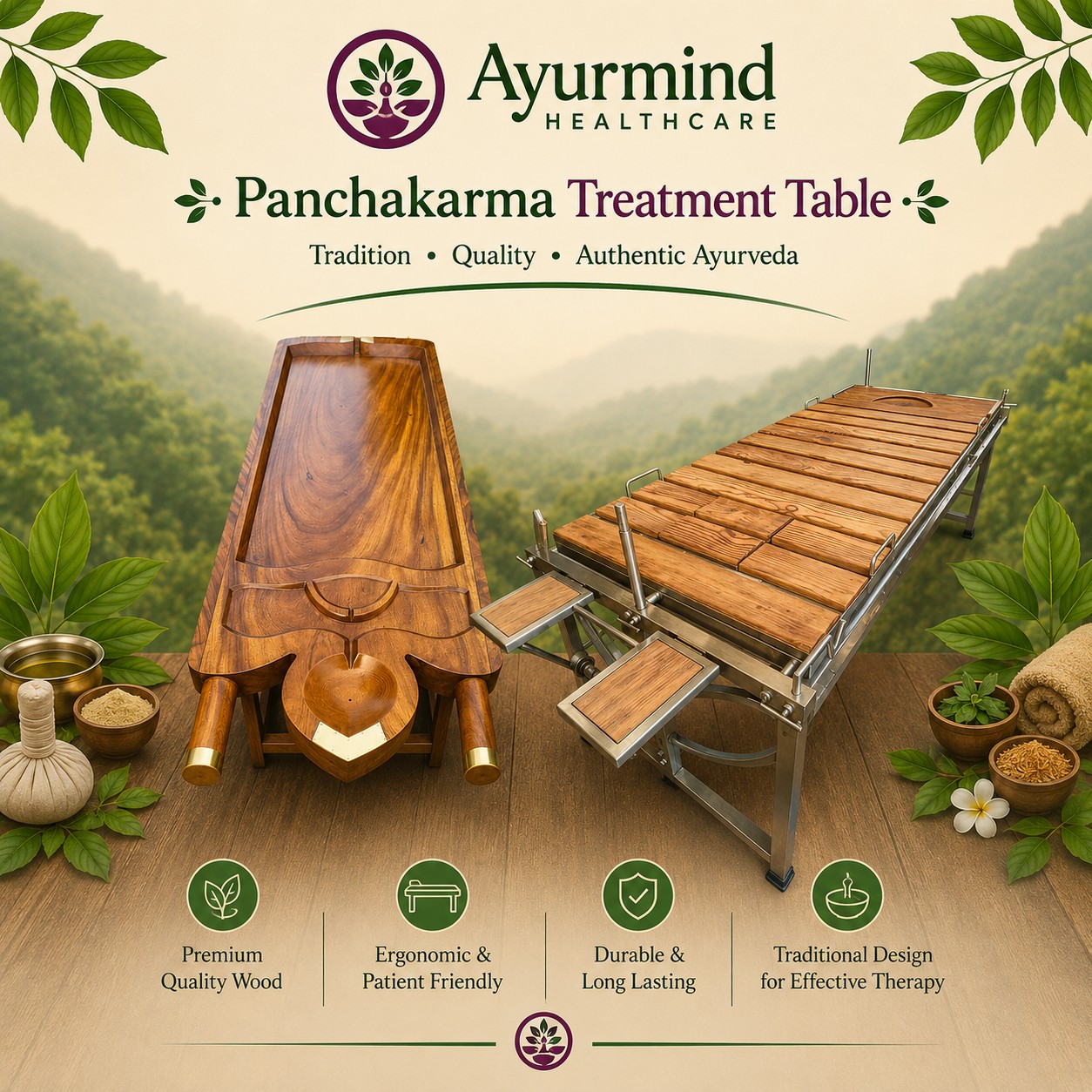 Panchakarma Tables